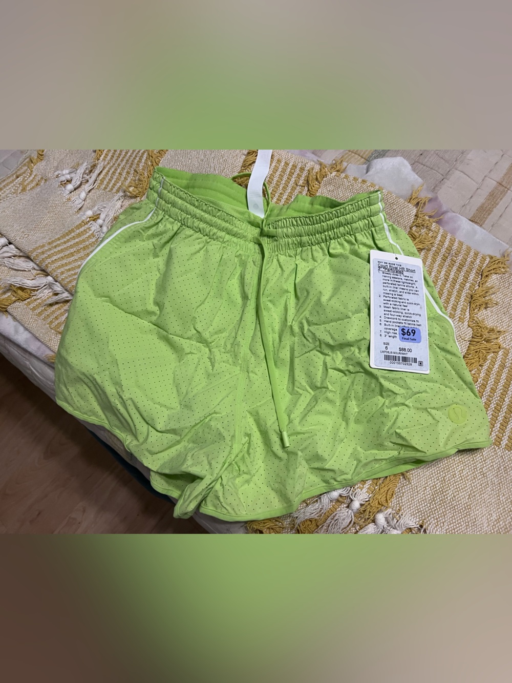 Lululemon Women’s Athletic Shorts – Court Rival Running Shorts